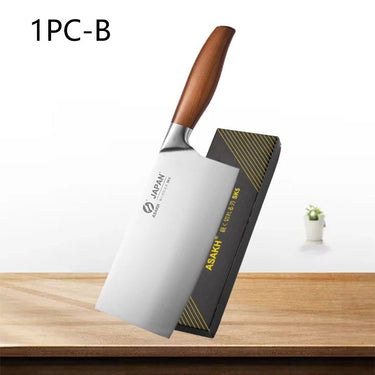 Premium Japanese Stainless Steel Bone Chopping Knife - InspiredGrabs.com